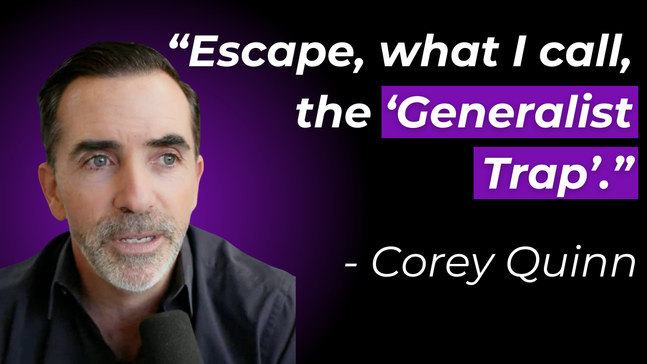 Corey Quinn - How I Scaled Our Agency From $20 To $150 Million | Agency ...
